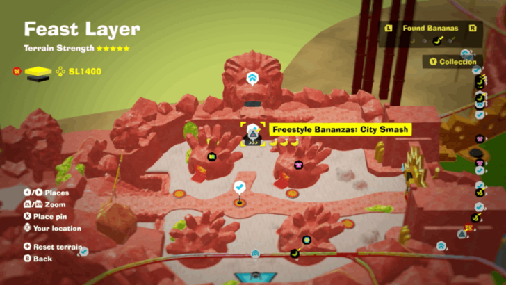 Feast Layer Challenge Course 1 Map Location