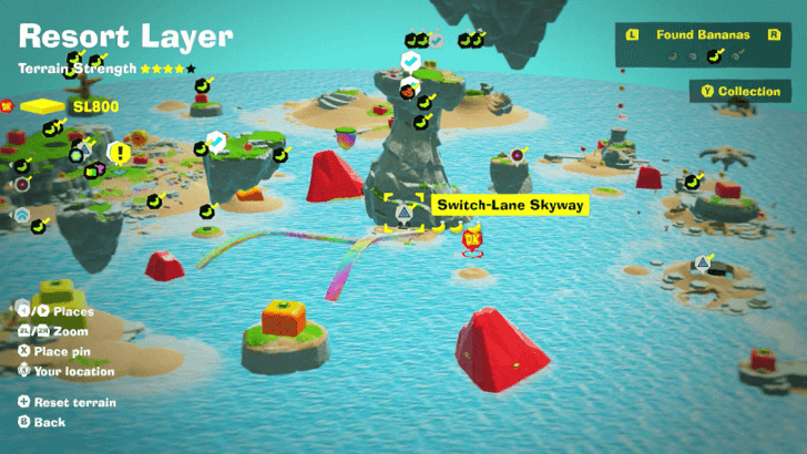 Changing Lanes Banandium Gem Map Location