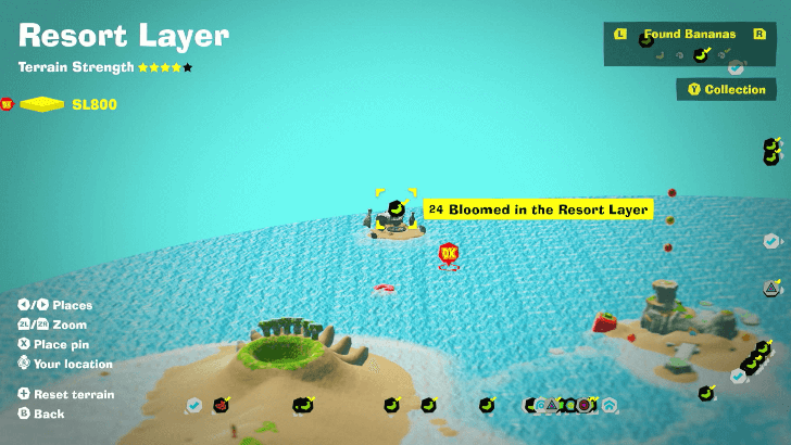 Bloomed in the Resort Layer Banandium Gem Map Location