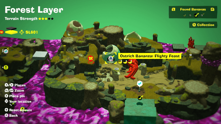 Flying through the Sky Banandium Gem Map Location