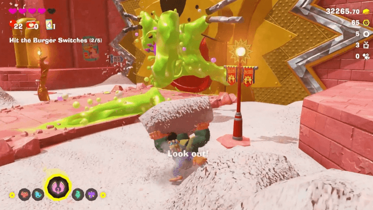 Throw salt at Mane Gate