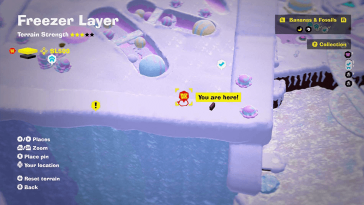 Kept in a Coolstripe Cubby Banandium Gem Map Location