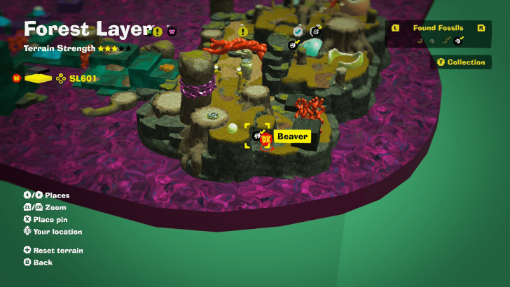 Beaver 29 Fossil Map Location