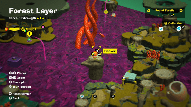 Beaver 32 Fossil Map Location