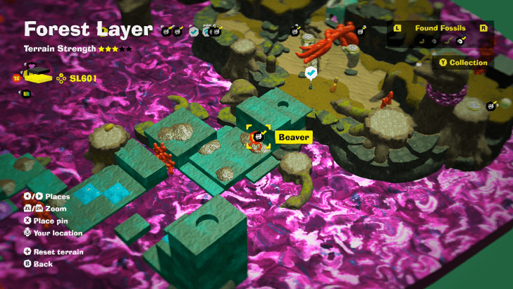 Beaver 36 Fossil Map Location