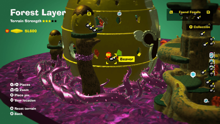 Beaver 24 Fossil Map Location