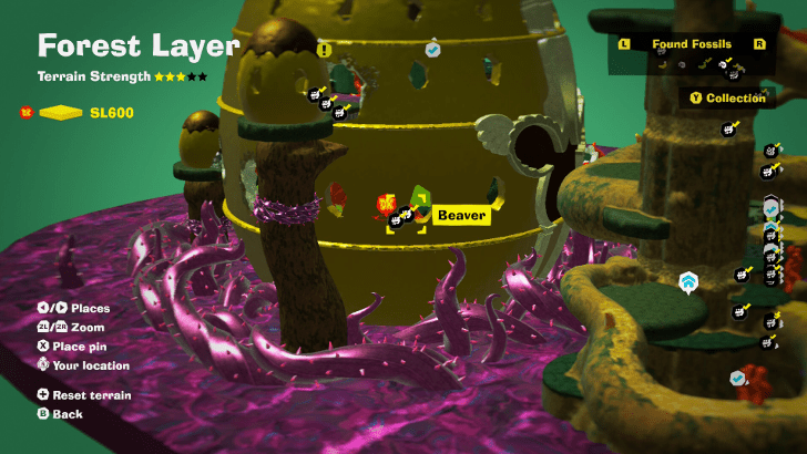 Beaver 23 Fossil Map Location