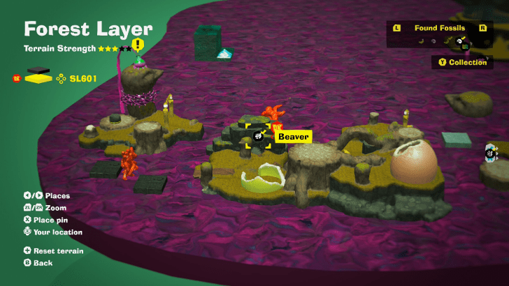 Beaver 28 Fossil Map Location