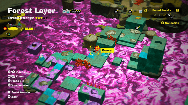 Beaver 37 Fossil Map Location