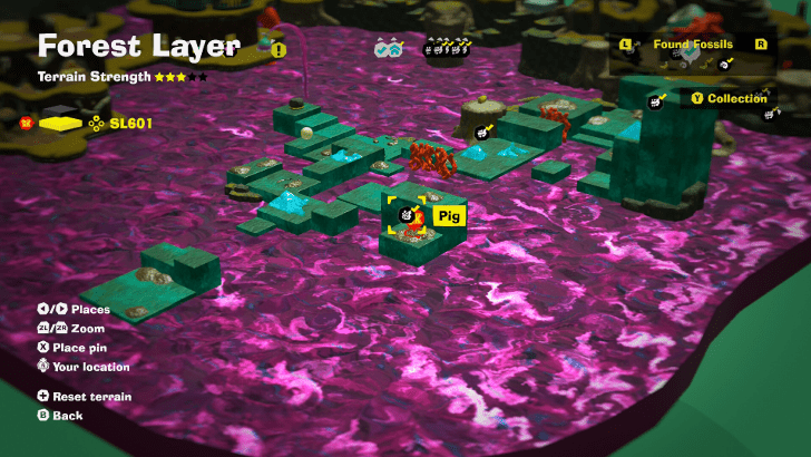 Pig 8 Fossil Map Location