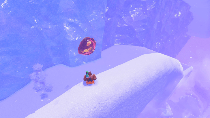 Preserved Bug 9 Fossil Overworld Location