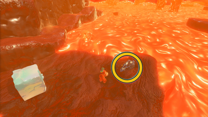 Sea Lily 46 Fossil Overworld Location