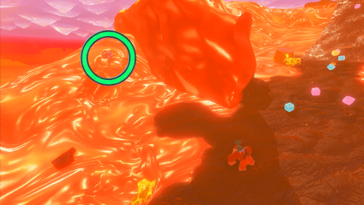 Sea Lily 47 Fossil Overworld Location