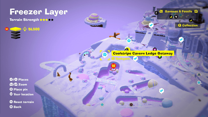 Sea Lily 52 Fossil Map Location