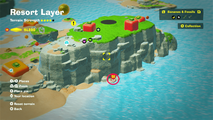 Leaf (alt color) 21 Fossil Map Location