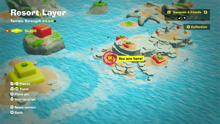 Leaf (alt color) 9 Fossil Map Location