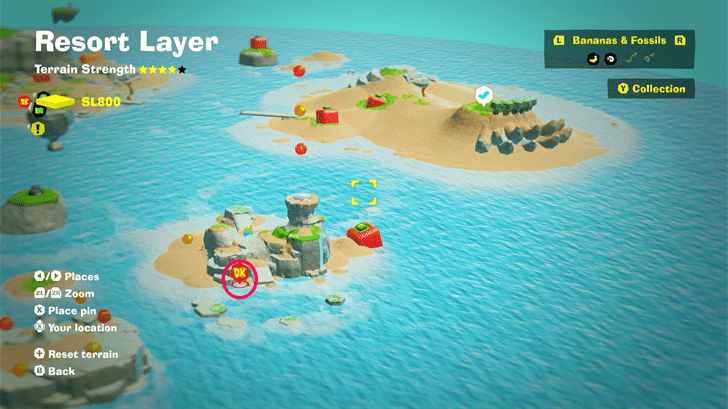 Leaf (alt color) 6 Fossil Map Location