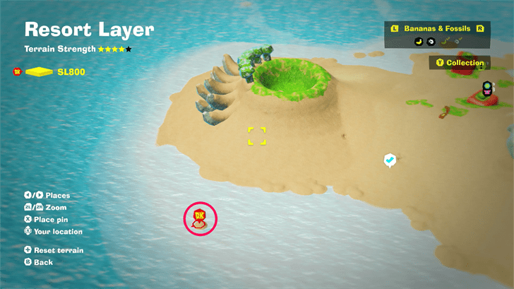 Leaf (alt color) 3 Fossil Map Location