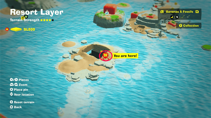 Leaf (alt color) 10 Fossil Map Location