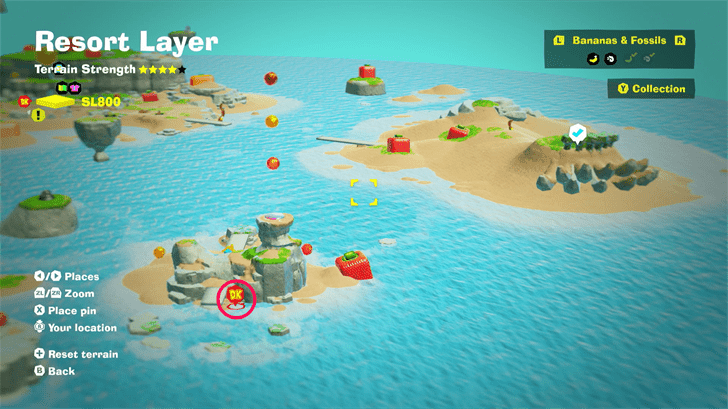 Leaf (alt color) 7 Fossil Map Location