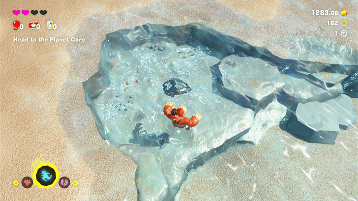 Leaf (alt color) 18 Fossil Overworld Location