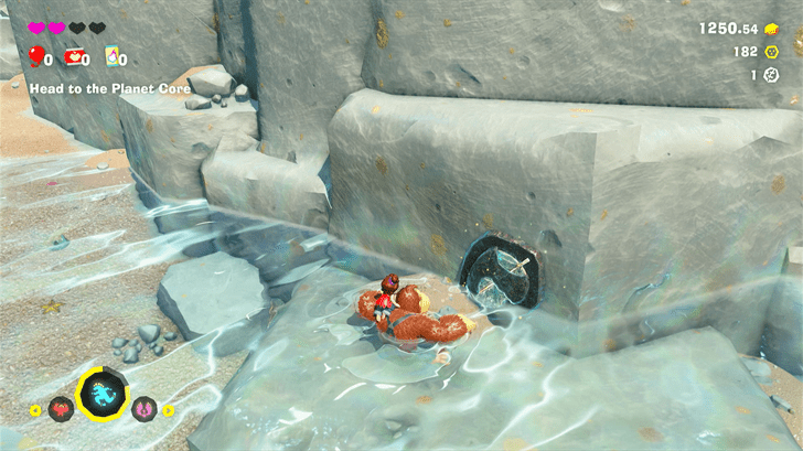 Leaf (alt color) 8 Fossil Overworld Location