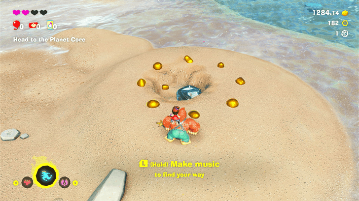 Leaf (alt color) 23 Fossil Overworld Location