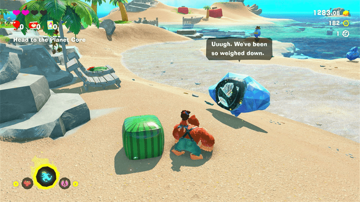 Leaf (alt color) 17 Fossil Overworld Location