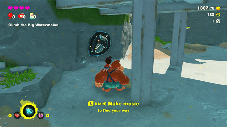 Leaf (alt color) 28 Fossil Overworld Location