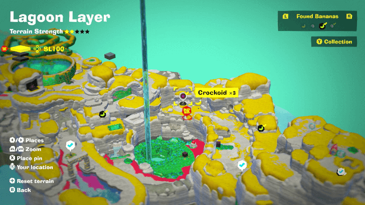 Battle Stoney, Grassy Goons Banandium Gem Map Location