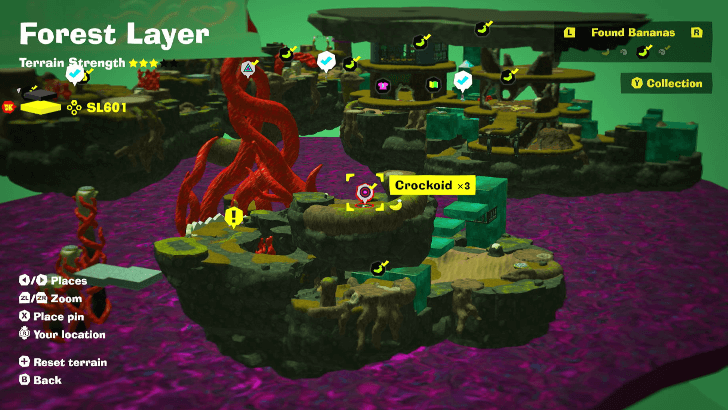 Battle Three across the Chasm Banandium Gem Map Location