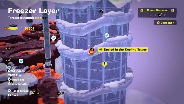 Buried in the Cooling Tower Banandium Gem Map Location