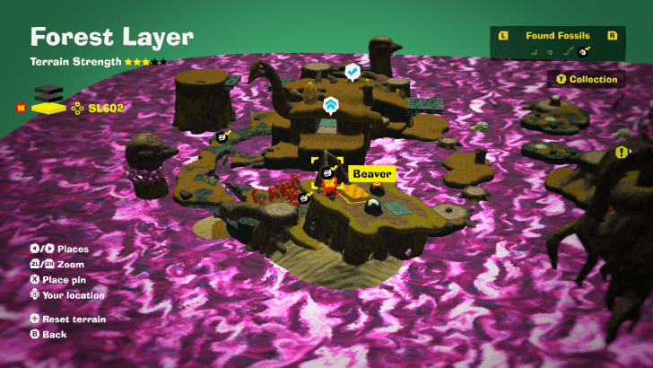 Beaver 51 Fossil Map Location