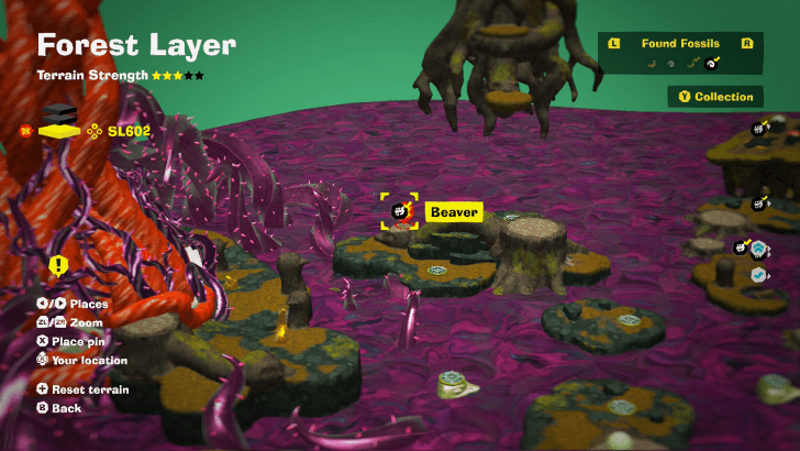 Beaver 53 Fossil Map Location