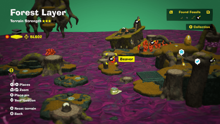 Beaver 52 Fossil Map Location