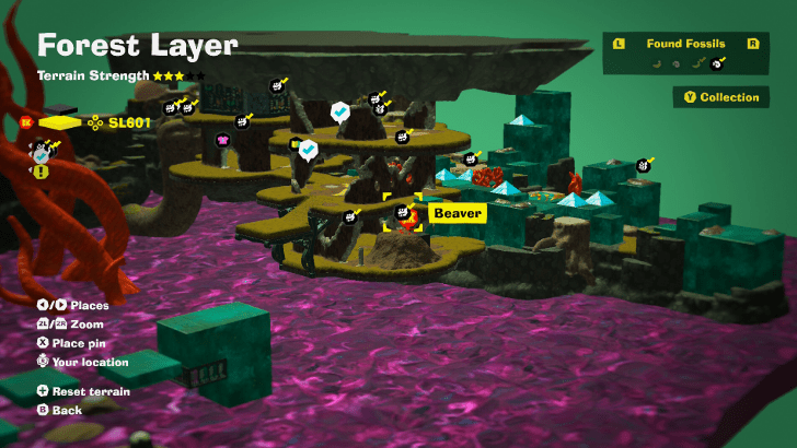 Beaver 39 Fossil Map Location