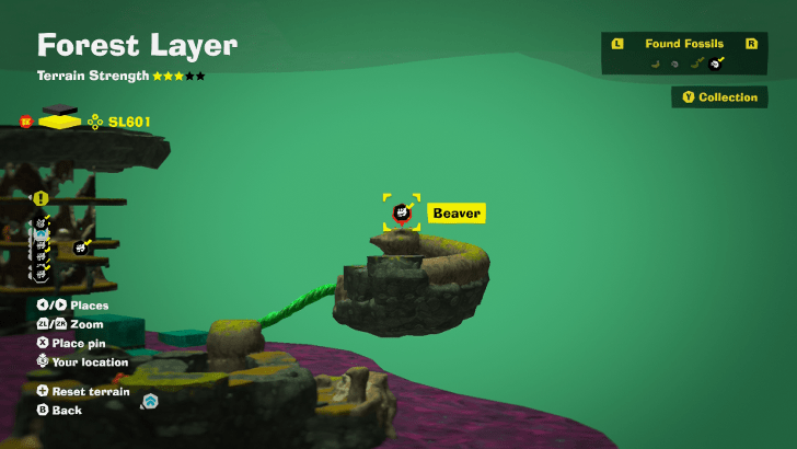 Beaver 42 Fossil Map Location