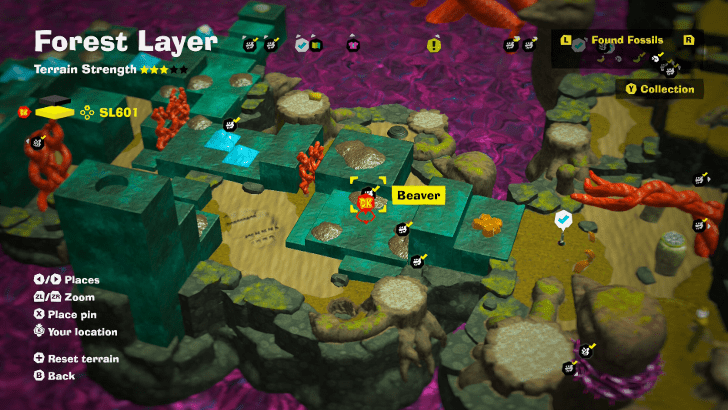 Beaver 41 Fossil Map Location