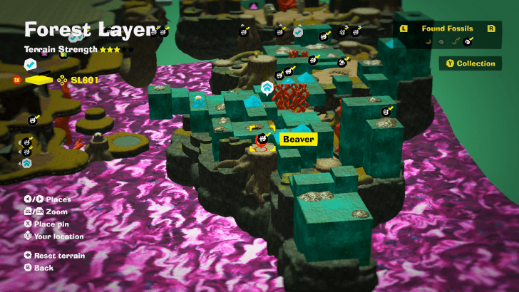 Beaver 44 Fossil Map Location