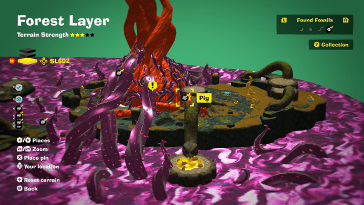 Pig 9 Fossil Map Location