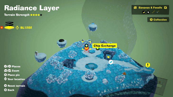 Radiance Chip Exchange Banandium Gem Map Location