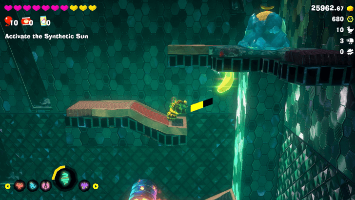 Warmed by Flaming Barrels Banandium Gem Overworld Location