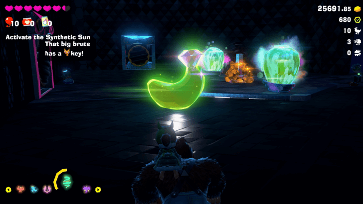 Summited the Solar Control Tower! Banandium Gem Overworld Location