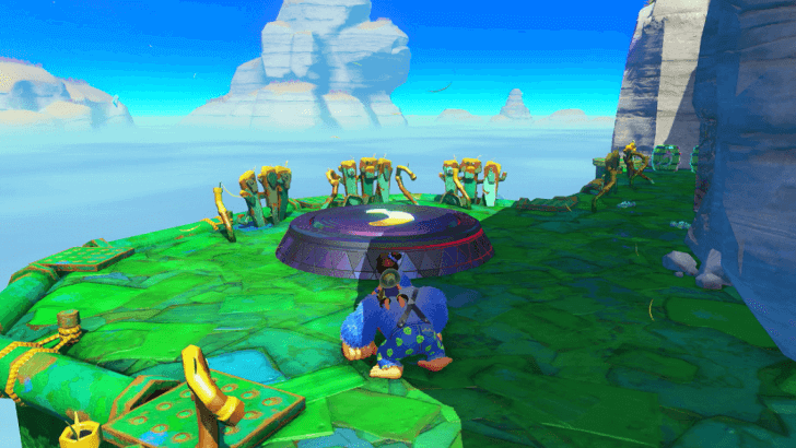 Battle Swarms among the Pillars Banandium Gem Overworld Location