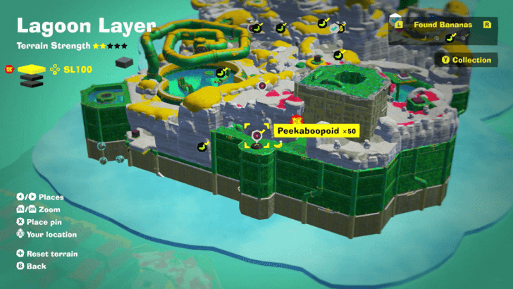 Battle Swarms among the Pillars Banandium Gem Map Location