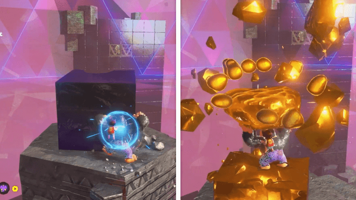 Blocks change material