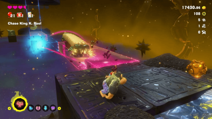 First Klaptrap Eating the Pink Platform