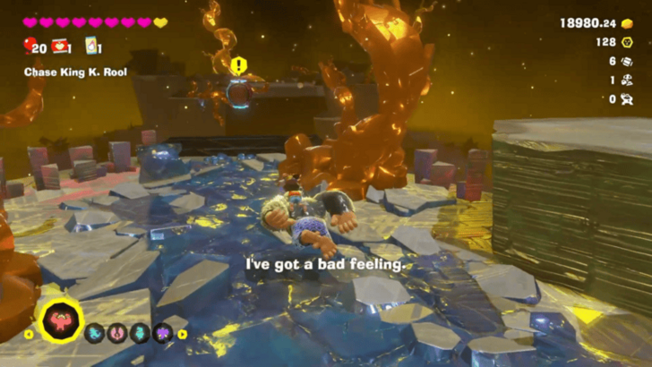 Barrel Cannon to the Boss Battle