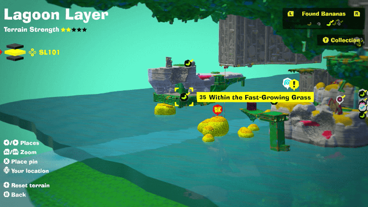 Within the Fast-Growing Grass Banandium Gem Map Location