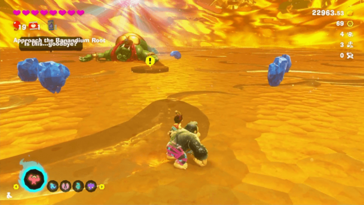 Go to the Platform for the Banandium Root